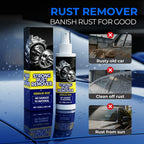 HISKI Rust Remover Spray, Multipurpose Rust Stain Remover, Rust Remover Spray for Metal, Heavy Duty Metal Cleaner for Vehicles, Tools, Chains (1PC)