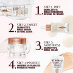 Charlotte Tilbury Magic Cream with Hyaluronic Acid - Hydrating Face Moisturizer for Dry Skin - Anti-Aging Face Cream with Vitamins C & E, Peptides to Smooth & Firm for Perfect Makeup Base (30ml)