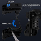 SAOPRKLER Tactical Flashlight 1200 High Lumen Duty Belt Flashlight for Law Enforcement, Premium Police Flashlight with Holster for Duty Belt,led Flashlight Gifts-Sentinel-X1