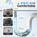 3PCS 2026 New Multi-functional Wild Tornado Pipe Dredge,Powerful Sink Cleaner Powder Fast Foaming for Kitchen Toilet Pipeline Quick Cleaning Tool