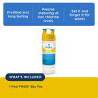 FROG Bac Pac Replacement Chlorine Cartridge for use with Pool FROG Model 5400 and 6100 Cyclers - Prefilled for Easy & Convenient Pool Sanitizing & Water Care - 1 Pack