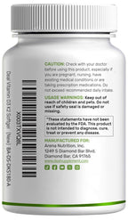 DEAL SUPPLEMENT 2 Pack Vitamin D3 5,000 IU + K2 MK7 Softgels, 500 Count | 2-in-1 Complex | Supports Heart, Bone, Teeth & Immune Health | Easy to Swallow