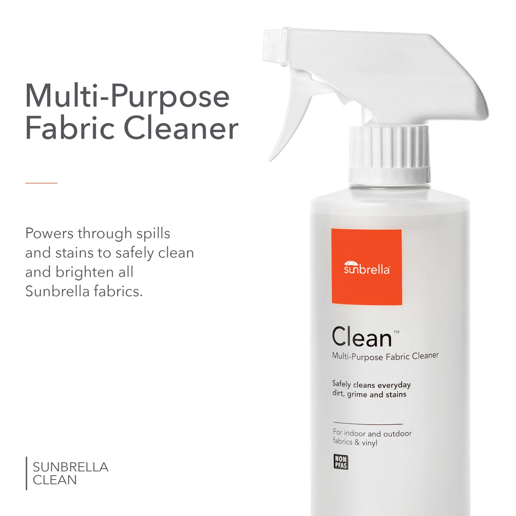 Sunbrella Total Care Kit | Clean, Protect & Restore Fabric & Upholstery | Fabric Cleaner, Stain Remover, and Protector Bundle | 16 fl oz / 5 fl oz