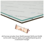 ArtToFrames 11x12 inch Honey Oak Wood Picture Frame, 2WOM01336-150-11x12