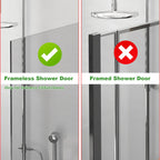 HUFEEOH Shower Towel Hooks, 7.5-Inch Extended Over Glass Shower Door Hanger for Towels & Robes, Rustproof Bathroom Towel Rack, 2-Pack (Silver, T Shape)