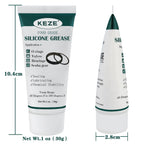 KEZE Food Grade Silicone Lubricant Plumbers Grease 1 oz 1-Pack