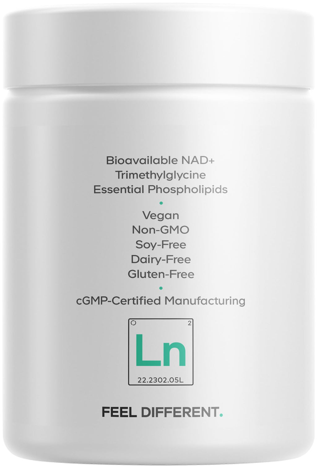 Codeage Liposomal NAD+ Supplement - NAD Nicotinamide Adenine Dinucleotide Coenzyme Pills - 500 mg NAD+ Per Serving & Betaine Anhydrous - Liposomal Delivery - Vegan, Non-GMO, Gluten-Free - 60 Capsules