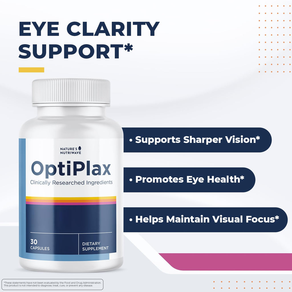 OptiPlax – Marine Algae & Plant Extract Capsules – 30 Ct, 3 Month Supply