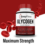 Gold Nutra (2 Pack) EasyFlow Blood Support Capsules, Easy Flow Glyco Pills, Glyco Optimizer Capsules Glycogen Supplement, 2 Months Supply