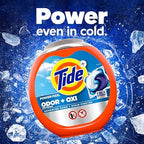 Tide Ultra OXI Power PODS with Odor Eliminators Laundry Detergent Pacs 32 Count For Visible and Invisible Dirt