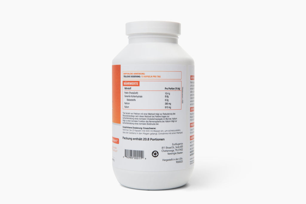 PectaSol Modified Citrus Pectin – 270 Capsules – Total-Body Health Supplement to Support the Heart, Immune System, Inflammation Response & Healthy Aging + Maintain Healthy Galectin-3 Levels