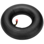 FVRITO Set of Two 4.10/3.50-4 4.10-4 410-4 Tire and Inner Tube with Bent Valve Stem Replacement for Lawn Mower Hand Truck Wheelbarrow Trailers Dollies Wagon Snowblower Compressor Generator Go kart