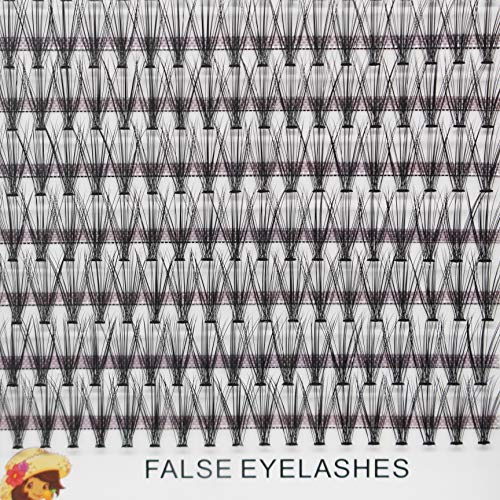 Bodermincer 200pcs/Pack C Curl 20 Root Thickness 0.07mm Professional Makeup Individual Lash Cluster Black Individual Cluster Eye Lashes Grafting Fake False Eyelashes Lash Clsuter Wispy (8mm)