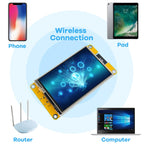 Hosyond 3.5'' 320x480 Touch Screen ESP32 Display with WiFi+BT, ST7796U Driver LCD TFT Screen Module for Arduino IoT