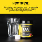 Primaforce EAA Powder (30 Servings) | Essential Amino Acids for Pre/Intra Workout and Recovery - Non-GMO and Gluten Free (Watermelon)