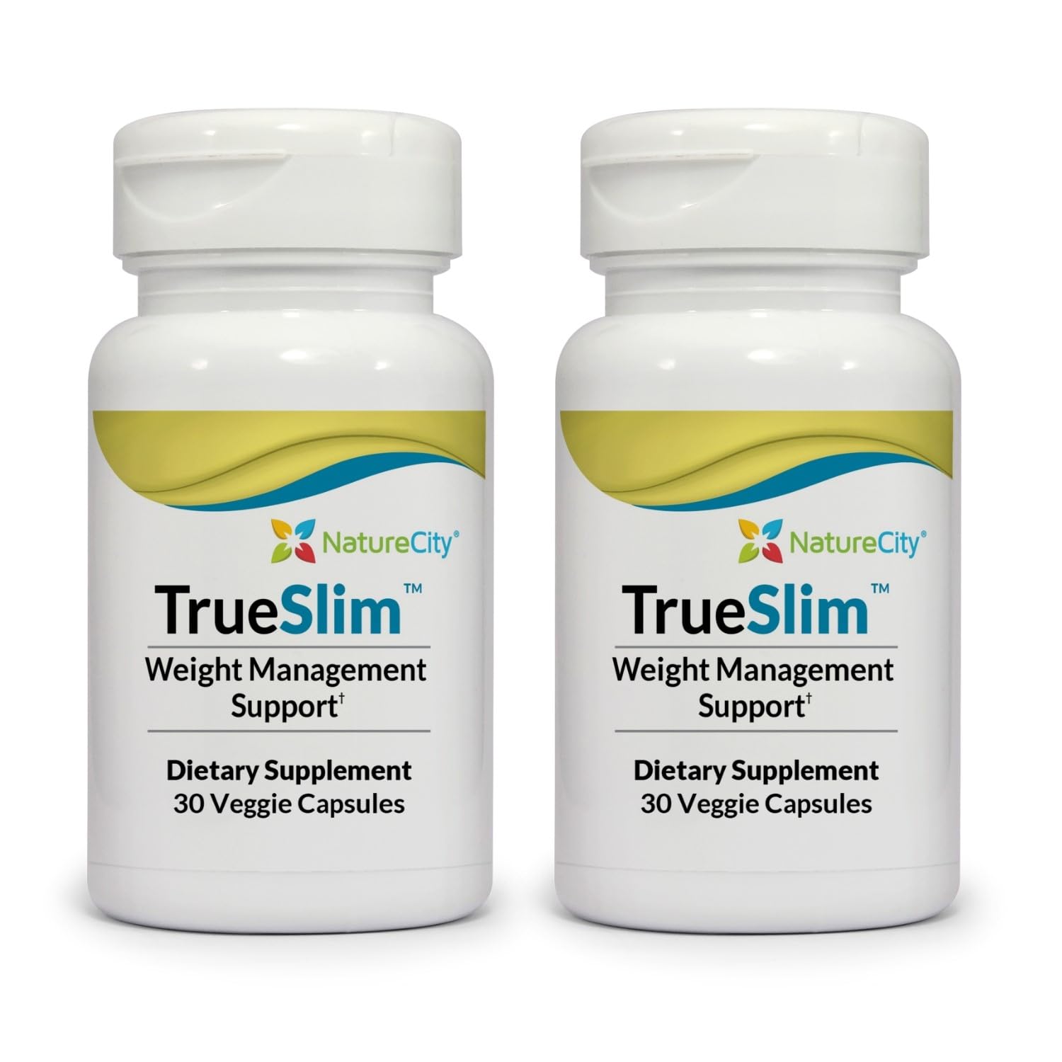 NatureCity True-Slim Fat and Weight Supplement | Helps Reduce Fat Accumulation | Capsules | Non GMO | Made in USA