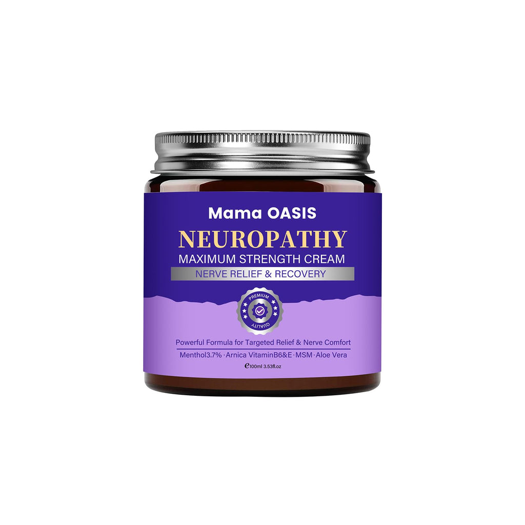 Neuropathy Mama Oasis Lotion,Mama Neuropathy Magnesium Cream For Neuropathy Magnesium Body Butter Deeply Moisturizes Skin, Neuropathy Cream Magnesium,Keep Soft Smooth