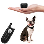 Tiniest Dog Shock Collar, Lightest Dog Training Collar with Remote for Small Dogs 5-15lbs & Medium Large Dogs/Puppies, Waterproof, Rechargeable, 1300ft Range (Black&Ultra Tiny)