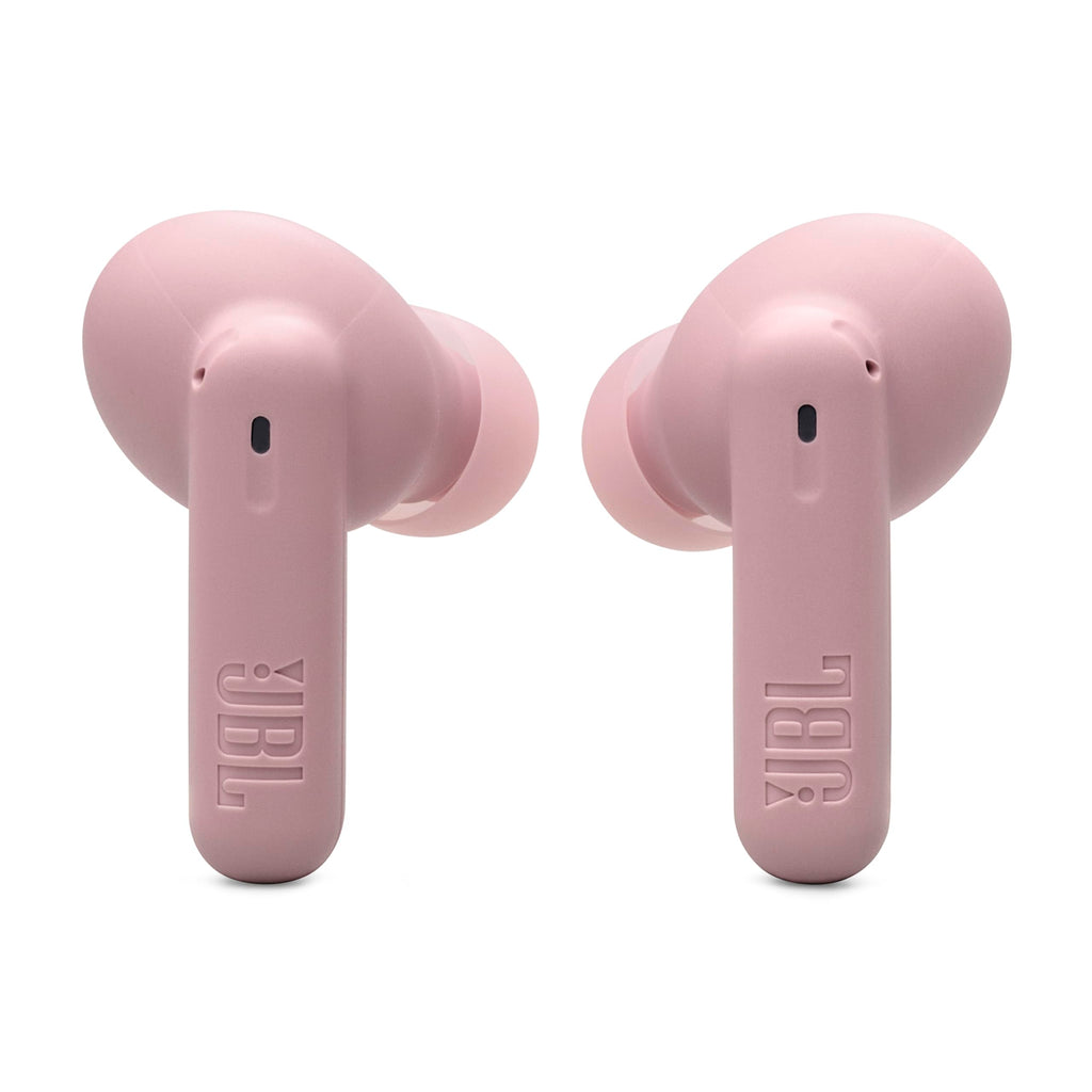 JBL Vibe Beam 2 - True Wireless Noise Cancelling Earbuds with JBL Pure Bass Sound & Smart Ambient Technology, 4mics for Crisp, Clear Calls, up to 40Hrs of Playback, IP54 Dust & Water Resistant (Pink)