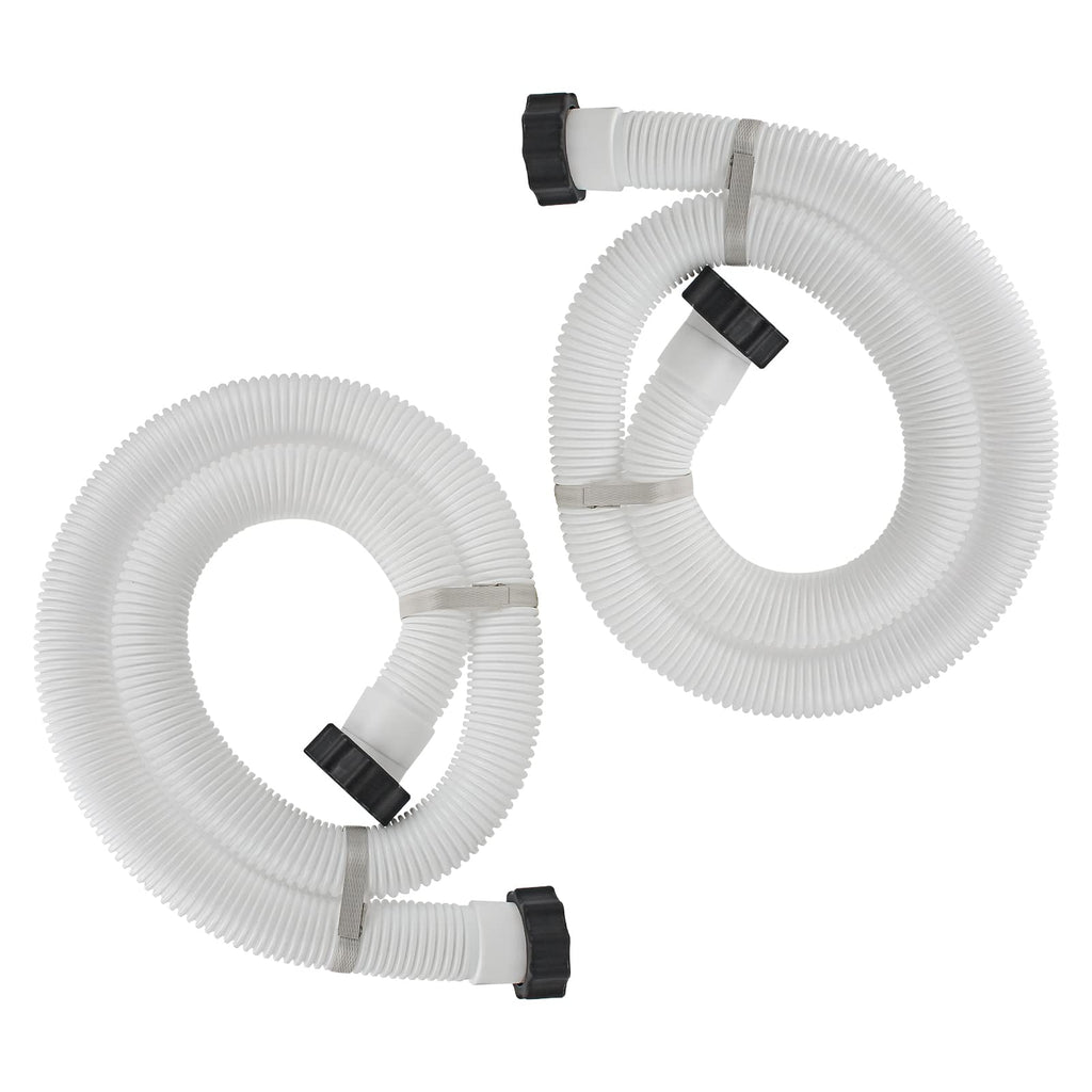 1.5" Pool Pump Hose for Intex Sand Filter Pump & Saltwater System, 59" Long Pool Sand Filter Hose 29060E Replacement for Coleman Above Ground Pool Filter - 2 PCS