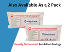 Bloodborne Pathogen & Vomit Cleanup Kit - Be OSHA Compliant| Comprehensive First Response Spill Kit for Bodily Fluids | Bodily Fluid Clean Up Bag| Ideal for Schools, Restaurants & Retirement Homes