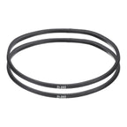 uxcell 2 Pcs 3L310 Classic Wrapped Rubber V-Belt, 31"(787mm) Outside Circumference, 3L Profile V Belt 3/8" Width 7/32" Height