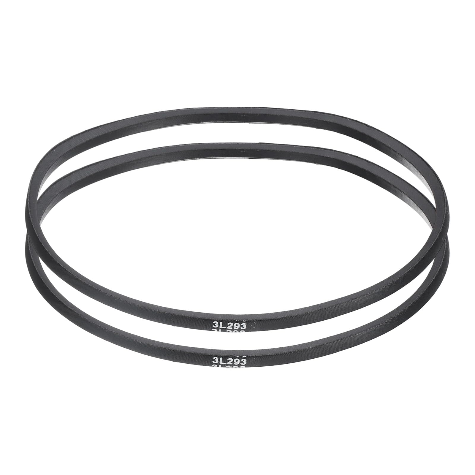 uxcell 2 Pcs 3L310 Classic Wrapped Rubber V-Belt, 31"(787mm) Outside Circumference, 3L Profile V Belt 3/8" Width 7/32" Height