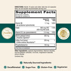 NEURIVA Ultra Decaf Clinically Tested Nootropic Brain Supplement for Mental Alertness, Memory, Focus & Concentration, Cognivive, Neurofactor, Phosphatidylserine, Vitamin B6 B12, 60 Caps (2 Pack)