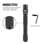 ThruNite Archer 2A C LED Rechargeable Flashlight, High 1000 Lumens AA Flashlight with USB-C, Dual Switch Bright Flashlights for Camping Hiking Emergency, IPX8 Waterproof - Cool White