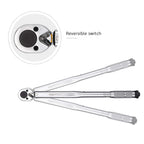 Amazon Basics 1/2-inch Drive Click Torque Wrench, 20-150 foot-lb, 27.1-203.5 Nm, Sturdy Construction with Storage Case