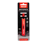 RECCO /Rescue reflector for backpacks/red