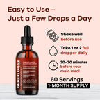 Gluco Gone Drops - Original Premium GlucoGone Liquid Drops All Natural Ingredients Support Advanced Formula for Overall Health & Wellness, Glucogone Organic Droppers, 1 Bottle for 1 Month