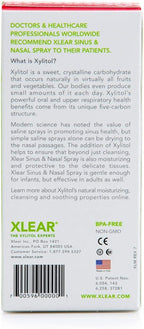 Xlear Natural Nasal Spray with Xylitol, 1.5 fl oz (Pack of 1)