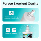 ICEPURE DA29-00003G Remove PFOA&PFOS, NSF/ANSI 401&473&53 Replacement for Samsung DA29-00003A, Aqua-Pure Plus DA29-00003B, HAFCU1, RSG257AARS RF267AERS, HDX-FMS-1 Refrigerator Water Filter, 4PACK