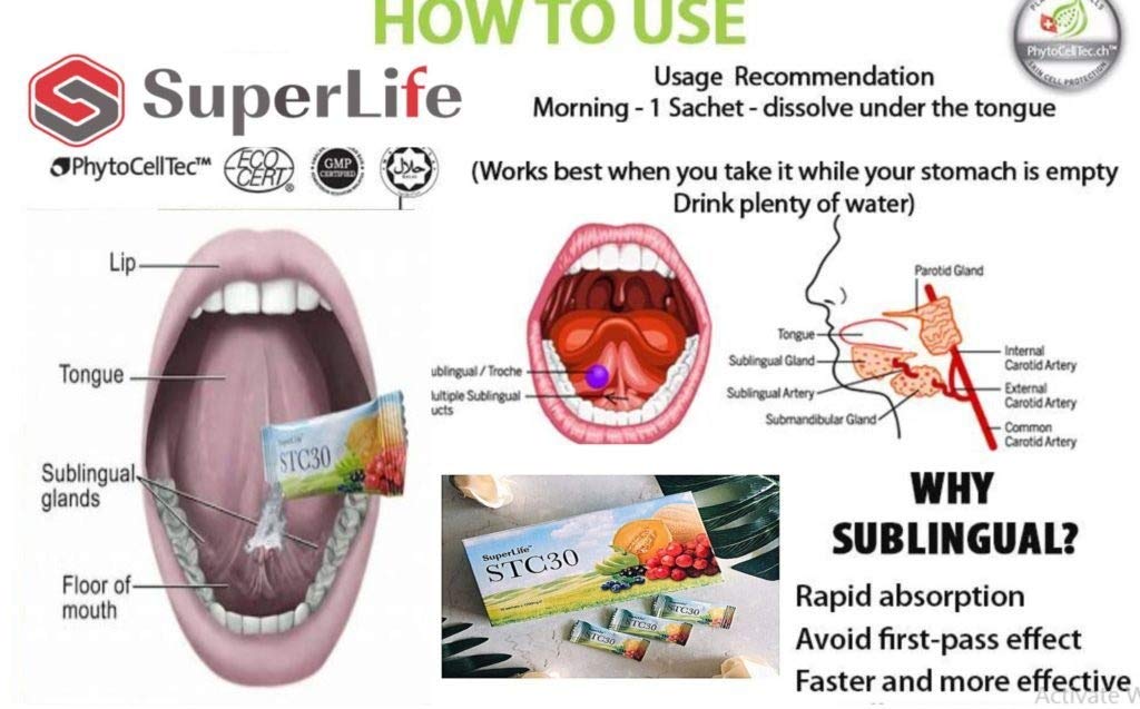 STC30 Superlife (4packs ) (1pk is 15sachets)