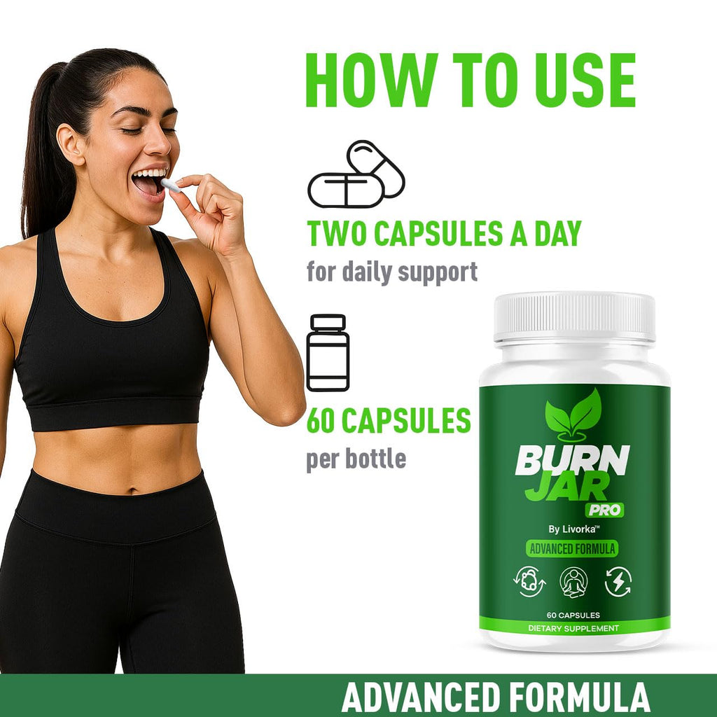 (5 Pack) Burn Jar Pro - BurnJar Pink Salt Capsules Pro, Official Advanced Formula Supplement Pills Natural Ingredients Reviews, 300 Capsules for 5 Months