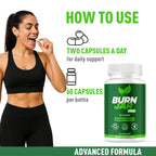 (5 Pack) Burn Jar Pro - BurnJar Pink Salt Capsules Pro, Official Advanced Formula Supplement Pills Natural Ingredients Reviews, 300 Capsules for 5 Months