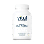 Vital Nutrients Ultra Pure Fish Oil 700 - Supports Heart, Brain, and Joint Health* - Sustainably Sourced High EPA & DHA Omega-3 Fatty Acid - Lemon Flavor - Gluten, Dairy & Soy Free - 60 Softgels
