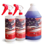 Quality Chemical Nu-Coil Professional Grade Concentrated/Air Conditioner Alkaline Condenser Coil Cleaner for AC Unit/AC Coil Cleaner 1 Gallon Combo (128 oz)