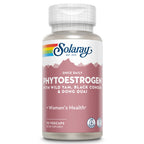 SOLARAY Once Daily Phytoestrogen - Phyto Estrogen Supplement for Women with Black Cohosh, Dong Quai, Wild Yam, Soy Isoflavones - Women's Health Support - 60-Day Guarantee, 30 Servings, 30 VegCaps