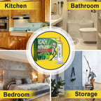 TSCTBA Cockroach Repellent, Cockroach Deterrent,Roach Away, Natural Roach Repellent Indoor, Eco-Friendly Indoor Outdoor - Strongly and Effectively Roach Control - 4P