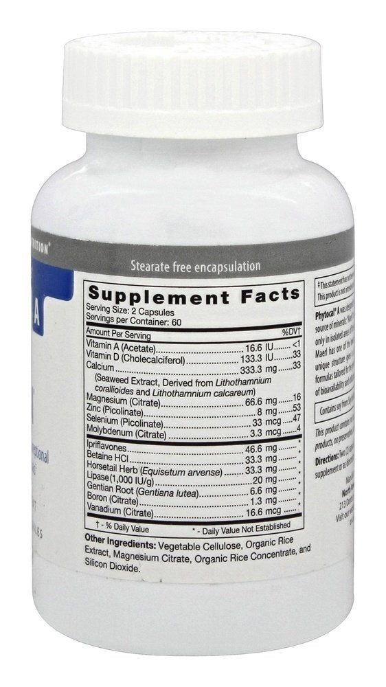D'Adamo Personalized Nutrition - Phytocal A 120 vcaps