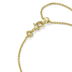 Kendra Scott Cross Crystal Delicate Chain Bracelet in White Cubic Zirconia, 14k Gold-Plated Brass, Fashion Jewelry for Women