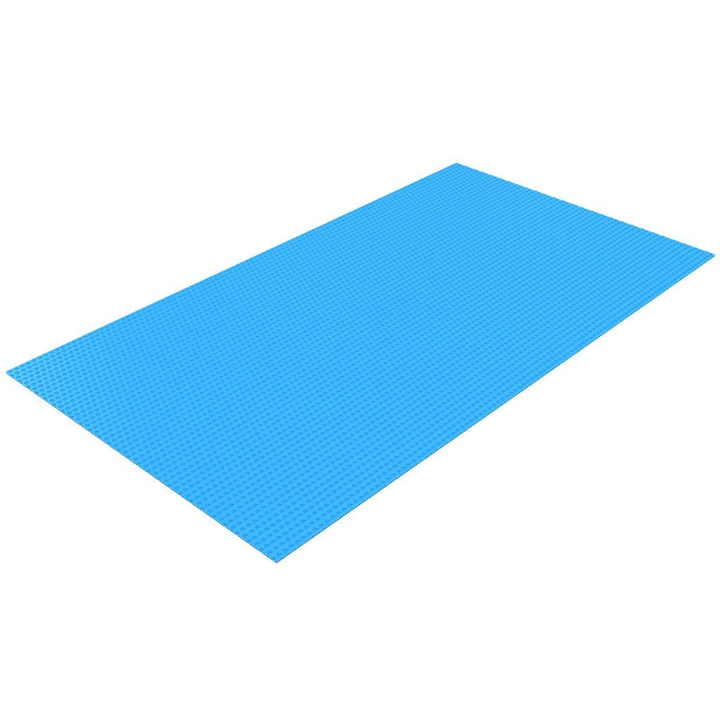 VEVOR Solar Pool Cover, 32 x 16 ft Rectangle Solar Cover 12 mil for Pools, Inground Above Ground Swimming Pool Solar Blanket with Bubble, Heat Retaining Solar Covers Blue