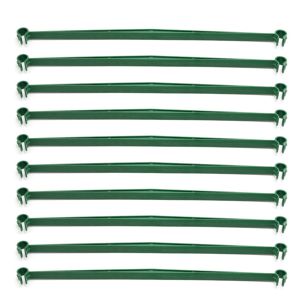 100PCS Stake Arms for Tomato Cage, 11.8 Inches Expandable Trellis Connectors, Tomato Stake Supports, 11mm Bayonet Diameter Plant Stakes for Climbing Plants, Tomatoes Stakes, Vegetables