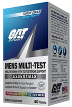 GAT SPORT Men's Multi + Test, Premium Multivitamin Tablets (150 Count)