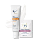RoC Multi Correxion Revive + Glow Vitamin C Sunscreen Broad Spectrum SPF 30 Face Moisturizer (1.7 oz) with Retinol Eye Cream Packette