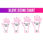 Colortrak Black Vinyl Gloves, Disposable Latex-Free & Powder-Free Hair Color Gloves for Chemical Processing & Salon Services, 1000 Count (10 Boxes), Large