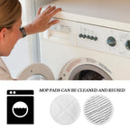 BeiLan Spinwave Mop Pads Fit for Bissell Spinwave 20399 23157 23159 2039A 2124A 20393 2039T 2039W 20391 20395 2307 2315A Soft Scrubby Pads for Hardwood Floor Cleaning Replacement Pads(8Pack)