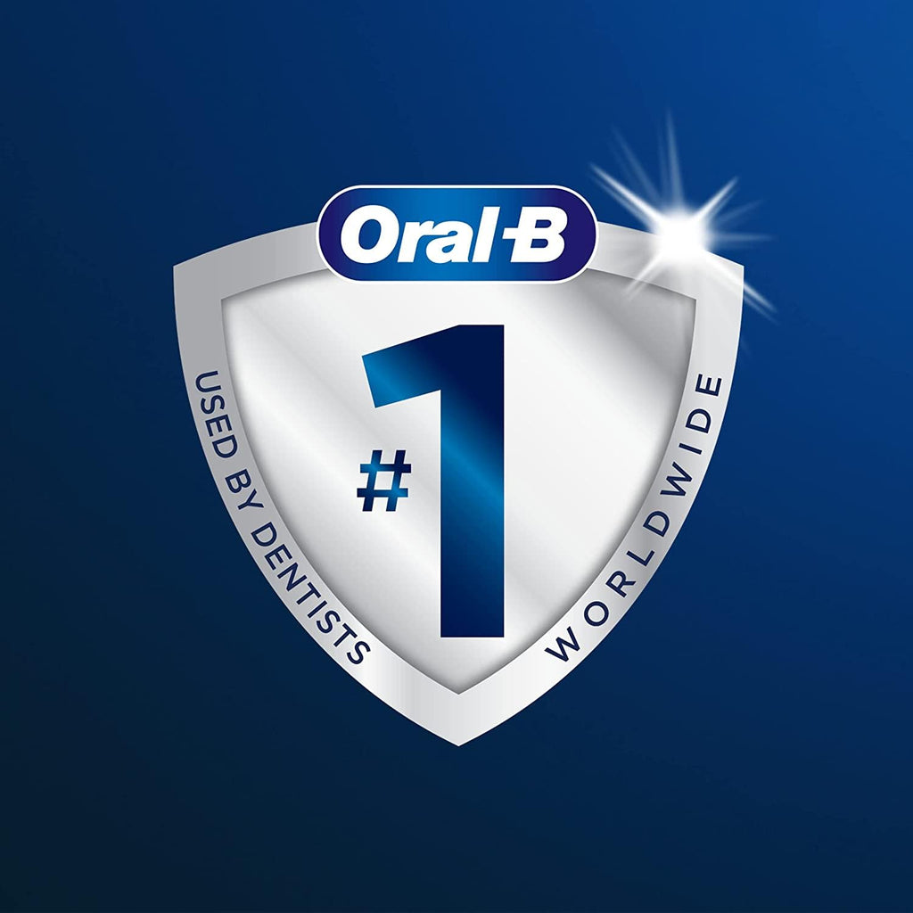 Oral-B 3D White Pulsar, Battery electric toothbrushes, 2 count SOFT toothbrush pack, removes stains, whitens teeth, travel essentials tooth brush